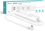 Kasa Smart Plug Power Strip by TP-Link (KP303) - Surge Protector with 3 Smart Outlets and 2 USB Ports, Works with Alexa Echo and Google Home, 2.4 Ghz Wifi Required, No Hub Required 🍁 All In One Marketplace Canada