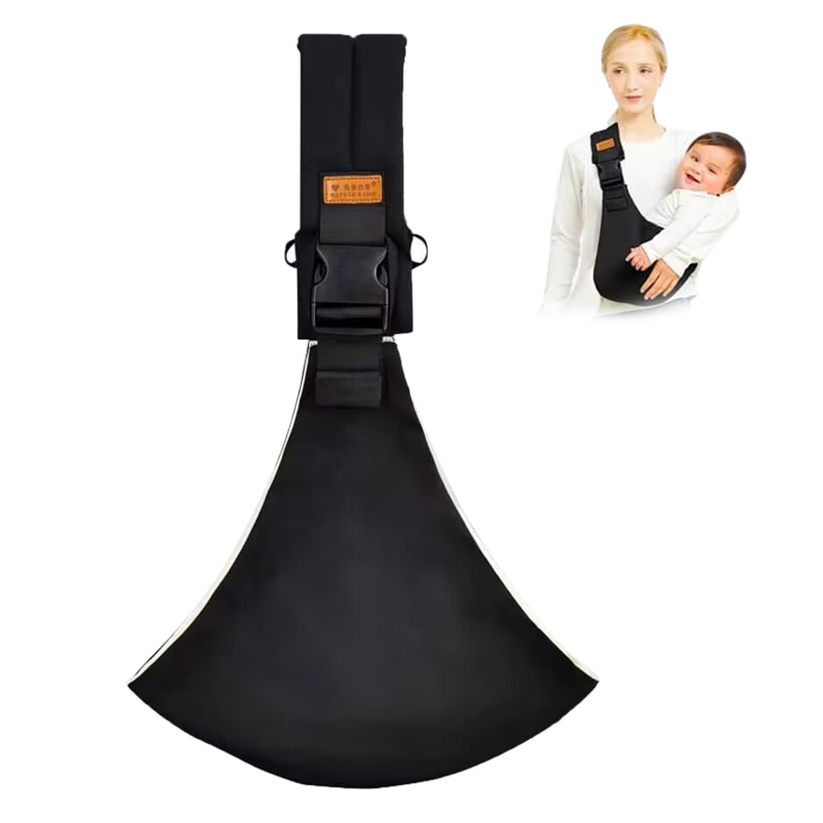 Baby Sling Carrier,2026 New Baby Carrier, Adjustable Baby Sling, Anti-Slip Hip Seat Portable Toddler Carrier,Carrying 10-30 lbs(Black) 🍁 All In One Marketplace Canada