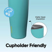 Owala FreeSip Tumbler Insulated Stainless Steel Water Bottle with Built-in Straw and Side Handle, for Travel, Work, School, and Sports, 40oz, BPA Free, Leak Proof, Summer Sweetness 🍁 All In One Marketplace Canada