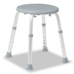 Medline Round Shower Stool, Gray, Tool-Free Assembly, 300lb Capacity 🍁 All In One Marketplace Canada