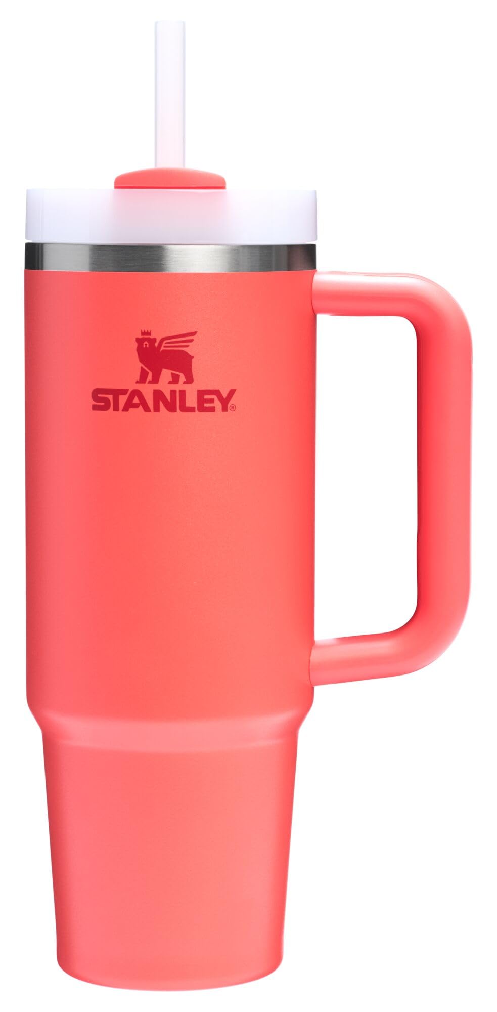 STANLEY Quencher H2.0 Flow State Tumbler, 30 oz, Hot Coral 🍁 All In One Marketplace Canada
