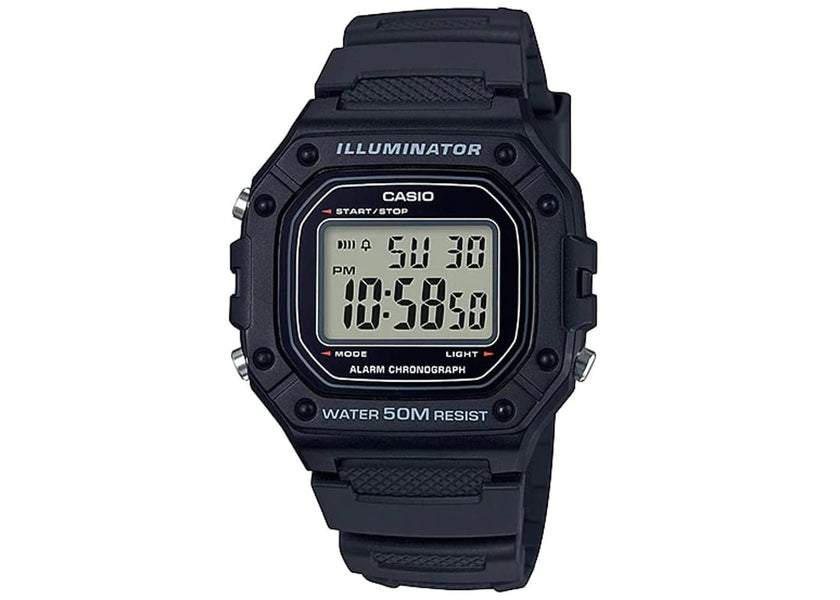 Casio Men's W-218H-1AVCF Classic Digital Display Quartz Black Watch 🍁 All In One Marketplace Canada