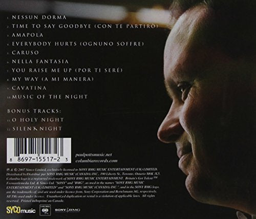 Paul Potts / One Chance - CD