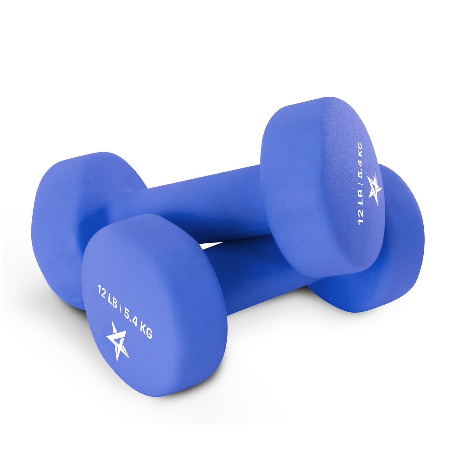 Yes4All Dumbbell Neoprene, poids et haltere, Weight Set, Hand Weights for Women, Dumbbells Pair, Free Weights (D. Blue - 12lbs) 🍁 All In One Marketplace Canada