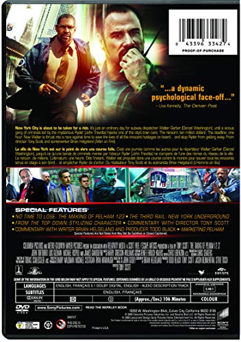 The Taking of Pelham 1 2 3 - DVD
