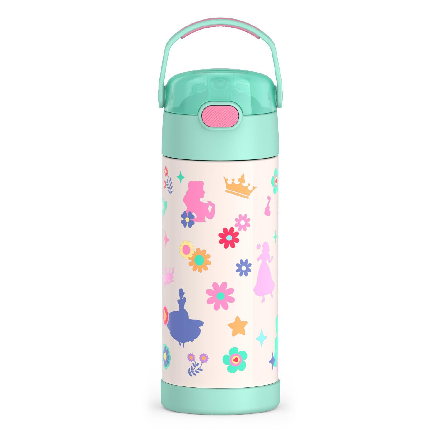 THERMOS FUNTAINER Water Bottle with Straw, 14oz, Princess 🍁 All In One Marketplace Canada
