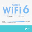 TP-Link AX1500 Dual-Band WiFi 6 Mesh System Deco X10 (2-Pack) - Supports Internet Plans up to 1.5 Gbps, Covers up to 3,900 Sq. Ft., 2X Gigabit Ports per Unit, AI Mesh, Parental Controls 🍁 All In One Marketplace Canada