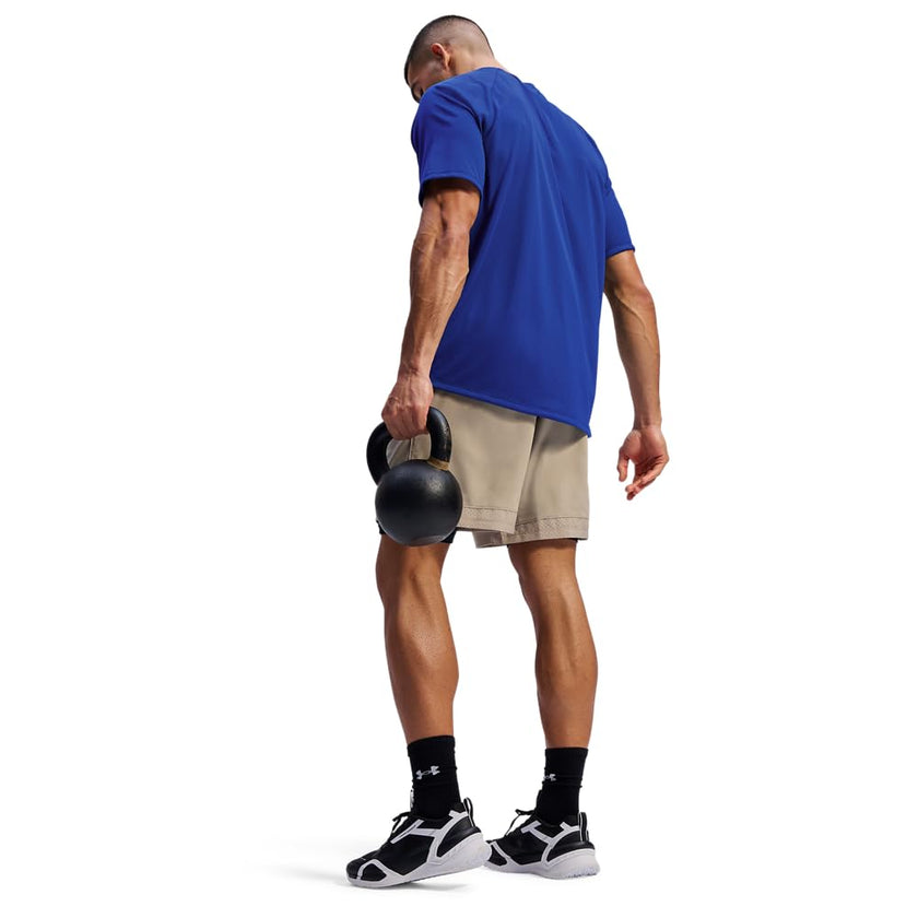 Under Armour mens Tech 2.0 Short-Sleeve T-Shirt , Royal (400)/Graphite , Large 🍁 All In One Marketplace Canada