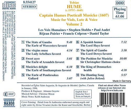 Capt.Humes Poeticall M.2