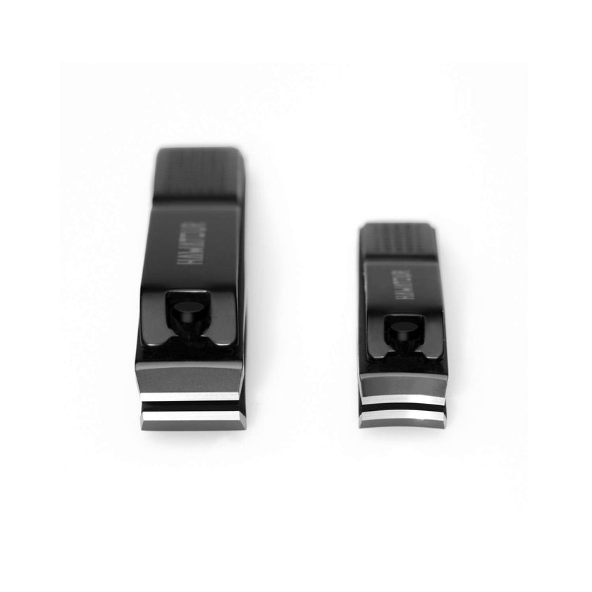 HAWATOUR Nail Clippers Set, Ultra Sharp Sturdy Fingernail and Toenail Clipper Cutters with Visibly Tin Case, Black 🍁 All In One Marketplace Canada