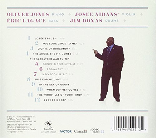 Oliver Jones / Just For My Lady - CD (Used)