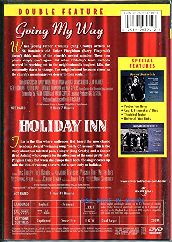 Bing Crosby Double Feature:Going My Way + Holiday Inn - DVD (Used)