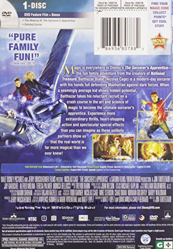 The Sorcerer's Apprentice - DVD (Used)