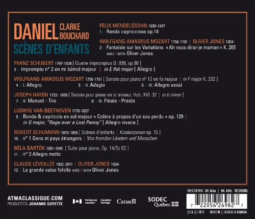 Daniel Clarke Bouchard / Scènes d'enfants - CD (Used)