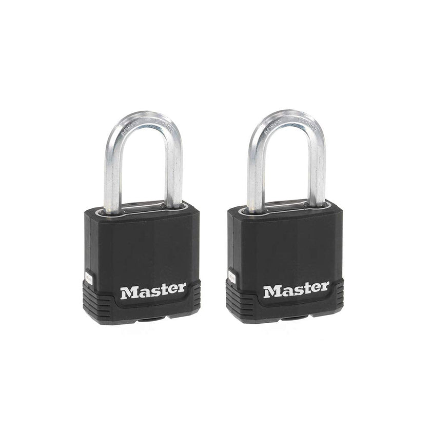 Master Lock Magnum Heavy Duty Outdoor Padlock with Key, 2 Pack Keyed-Alike M115XTLF 🍁 All In One Marketplace Canada