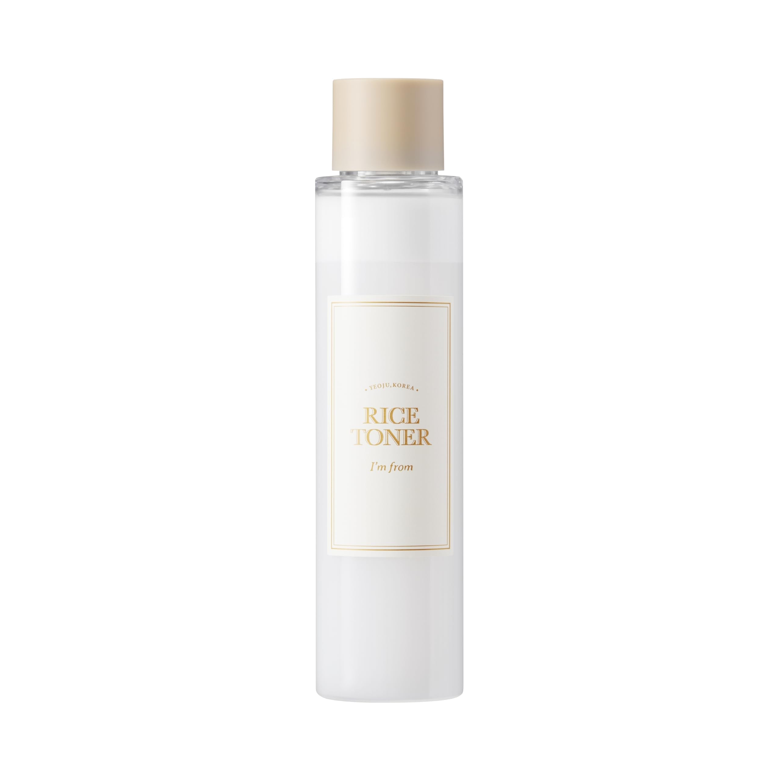 [I'm From] Rice Toner, 5.07 fl oz | Milky Toner for Glowing Skin, 77.78% Rice Extract from Korea, Glow Essence with Niacinamide, Hydrating for Dry Skin, Alcohol-Free, Fragrance-Free, Glass skin 🍁 All In One Marketplace Canada