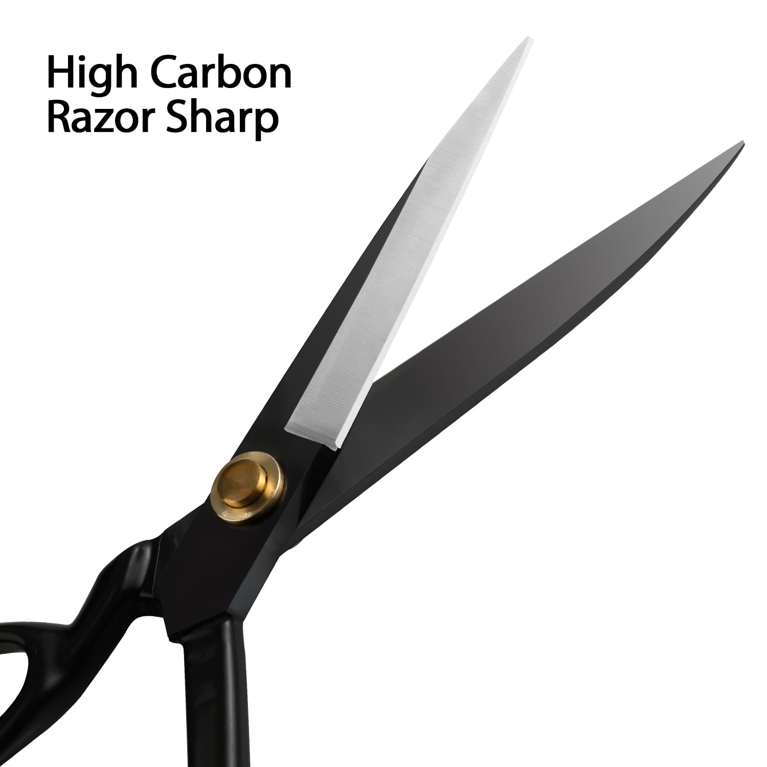 Fabric Scissors Professional 10 inch Heavy-Duty Sewing-Scissors for Leather Industrial Strength High Carbon Steel Tailor-Shears Dressmaking Tailoring Home Office Artists Students 🍁 All In One Marketplace Canada