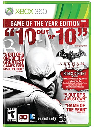 Batman: Arkham City (Game of the Year Edition) - Xbox 360 (Used)