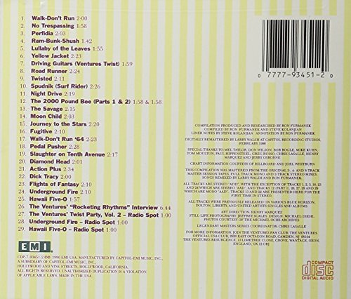 The Ventures Walk  / Don't Run: The Best of the Ventures - CD (Used)