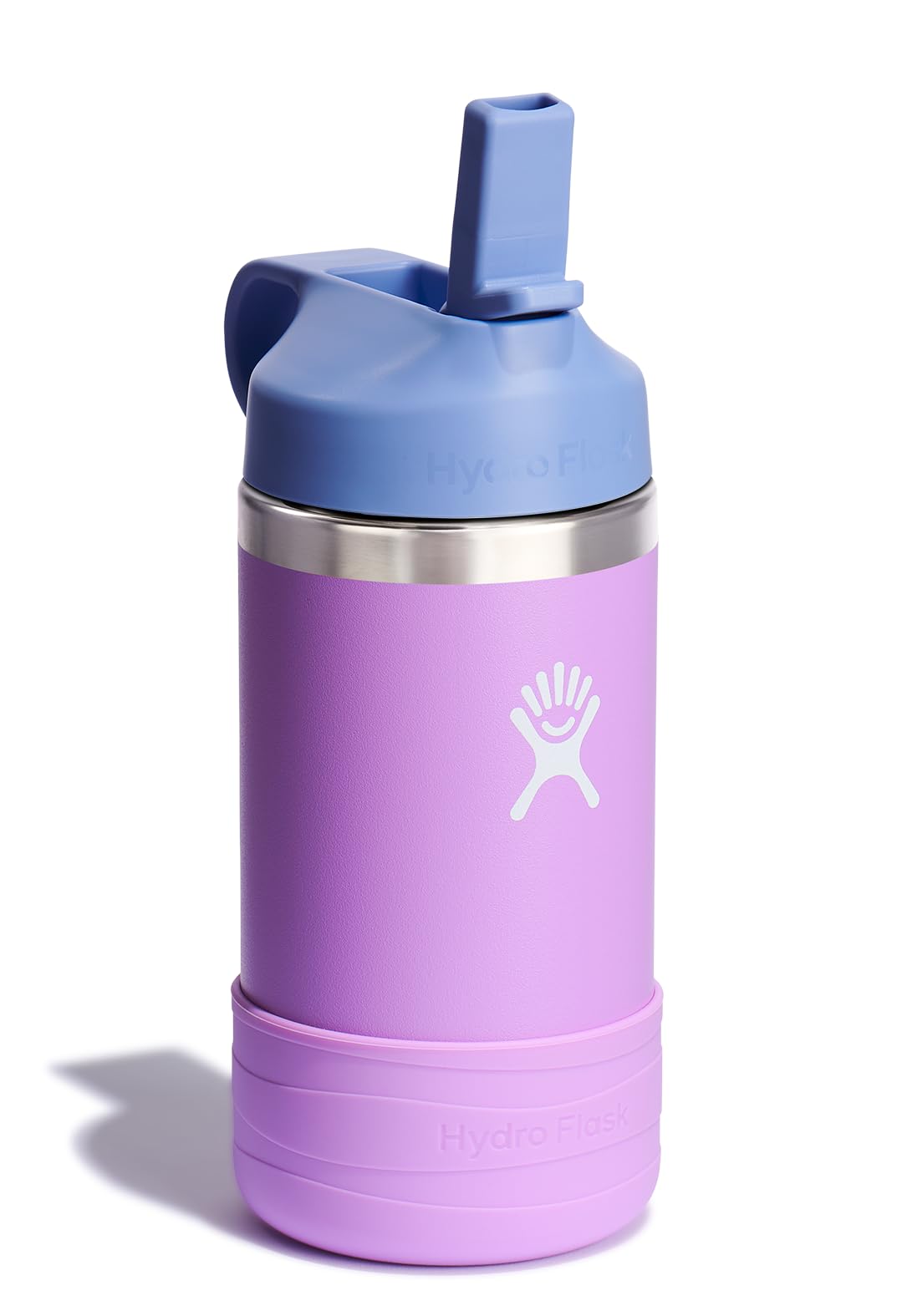 Hydro Flask 12 Oz Kids Wide Mouth Bottle with Straw Cap and Boot, Anemone 🍁 All In One Marketplace Canada