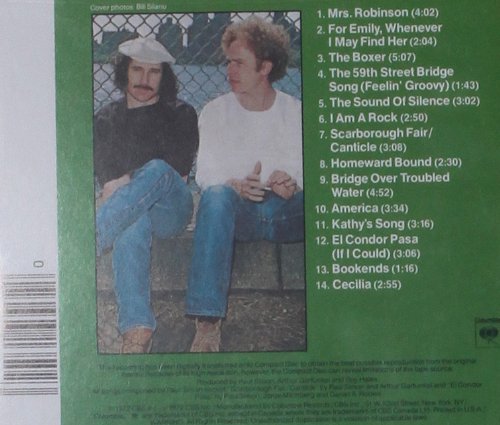 Simon & Garfunkel / Simon and Garfunkel's Greatest Hits - CD