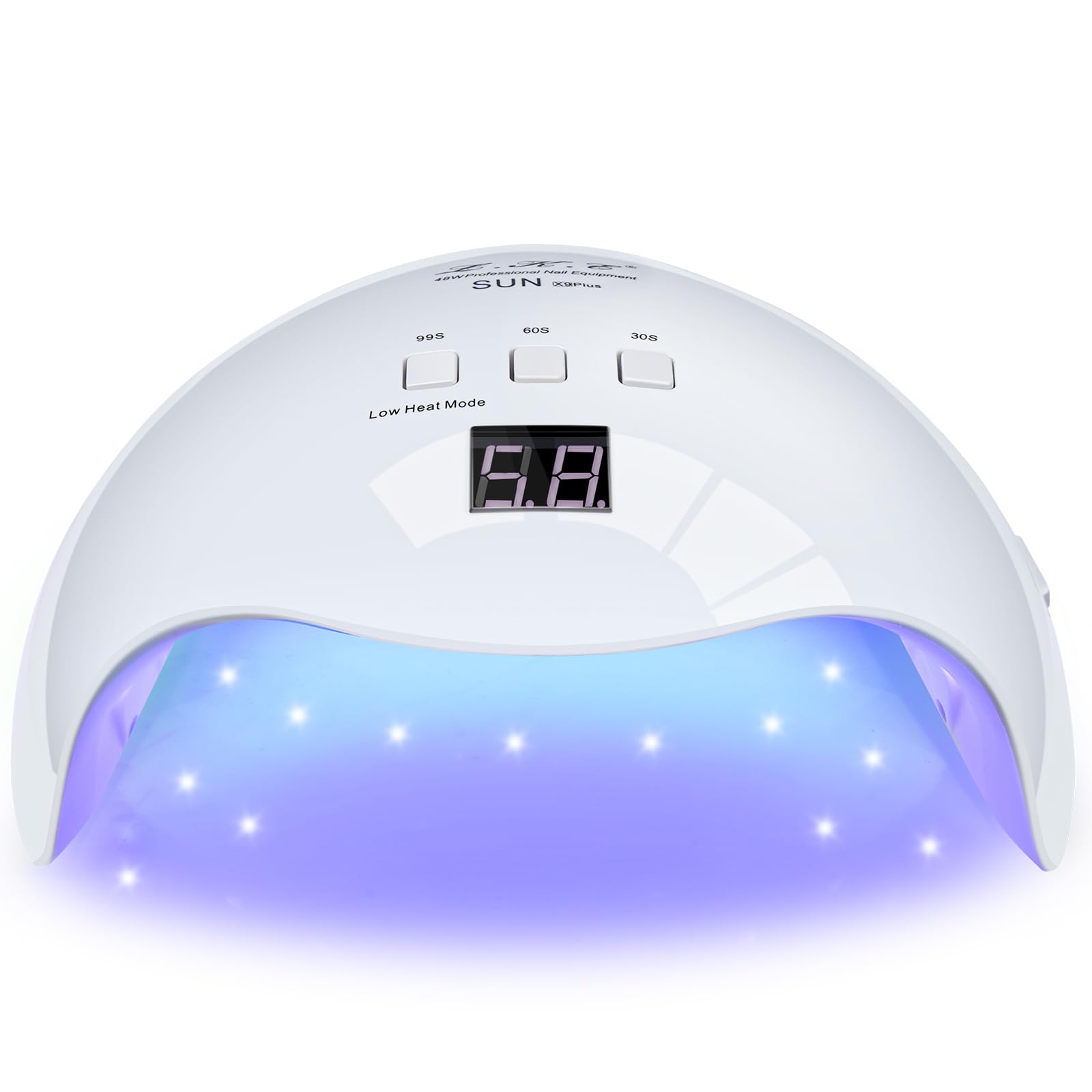 UV Nail Light, LKE Nail Dryer UV Light for Gel Nails with 3 Timers Professional UV LED Nail Lamp for Gel Nail Polish Kit Nail Art Tools Accessories in Home Use 🍁 All In One Marketplace Canada