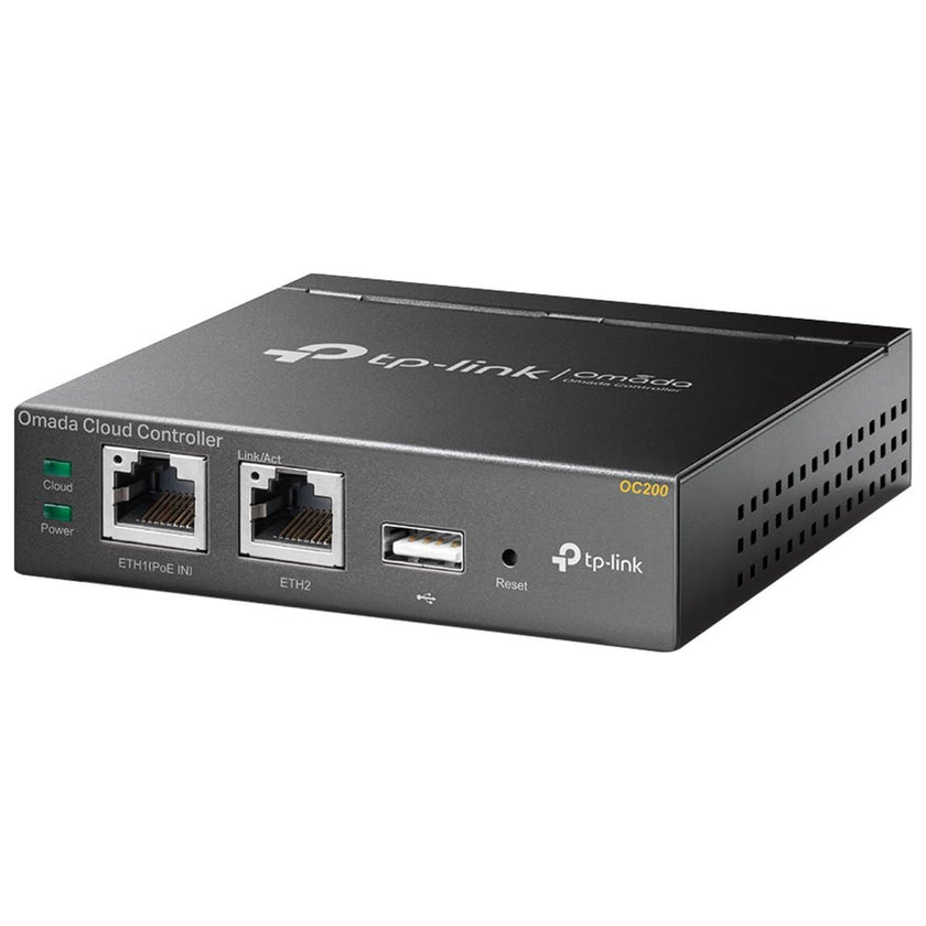 TP-Link Omada Hardware Controller (OC200) - SDN Integrated | PoE Powered | Manage Up to 100 Devices | Easy & Intelligent Network Monitor & Maintenance | Cloud Access & Omada App 🍁 All In One Marketplace Canada