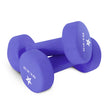 Yes4All Dumbbell Neoprene, poids et haltere, Weight Set, Hand Weights for Women, Dumbbells Pair, Free Weights (M. Purple - 20lbs) 🍁 All In One Marketplace Canada