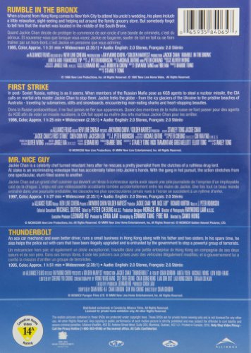 The Jackie Chan Experience Quadruple Feature - DVD