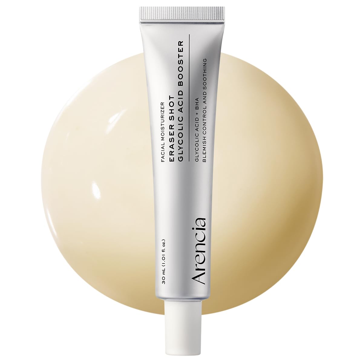 Arencia Eraser Serum Glycolic Acid Booster with AHA BHA, Exfoliating Face Serum for Acne-Prone Skin, Pore Care & Texture Refining, Lightweight Daily Skincare, 30 mL 🍁 All In One Marketplace Canada