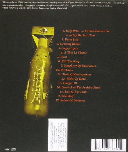 Megadeth / Greatest Hits: Back To The Start - CD