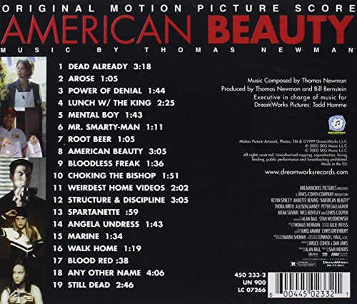 American Beauty (Score, Thomas Newman)