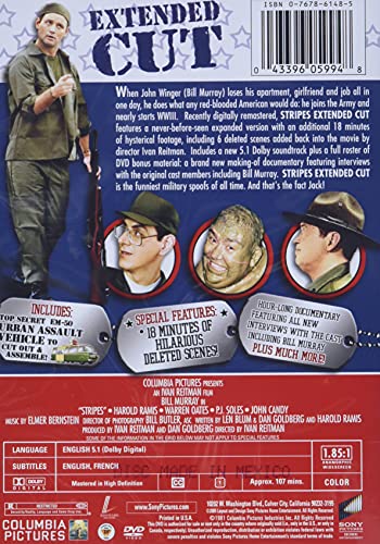Stripes (Extended Cut) - DVD