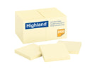 Highland Notes, 3 x 3-Inches, Yellow, 24-Pads/Pack 🍁 All In One Marketplace Canada