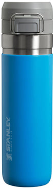Stanley Quick Flip GO Water Bottle 24 oz | Push Button Lid | Leakproof and Packable for Travel and Sports | Insulated Stainless Steel | BPA-Free | Azure 🍁 All In One Marketplace Canada