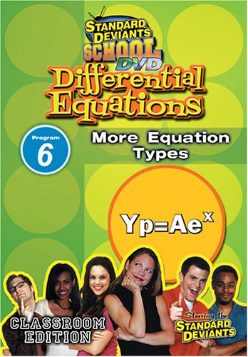 Standard Deviants School Differential Equations Module 6 - More = [Import]