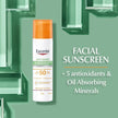 Eucerin Sun Anti-Shine Control Face Sunscreen SPF 50, Daily Face Sunscreen SPF 50 with 5 Antioxidants, Mattifying Body SPF 50 Lotion with UVA-UVB Sun Protection, Ideal for oily and acne prone skin, Fragrance Free & Non Greasy, 75 ml Pump