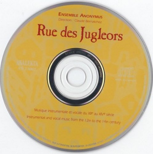 Rue Des Jugleors - Jongleurs, Ménestrels Et Goliards De Paris