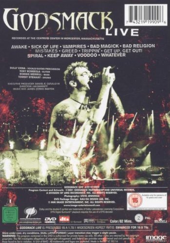 Godsmack: Live (Widescreen) - DVD (USed)