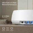 TP-Link Deco 7 BE25 Dual-Band BE5000 WiFi 7 Mesh Wi-Fi System | 4-Stream 5 Gbps, 240 Mhz Channels | Covers up to 4,600 Sq.Ft | 2X 2.5G Ports Wired Backhaul | VPN,MLO, AI-Roaming, HomeShield, 2-Pack 🍁 All In One Marketplace Canada