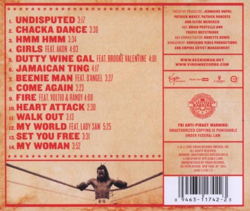 Beenie Man / Undisputed (Advisory) - CD (Used)