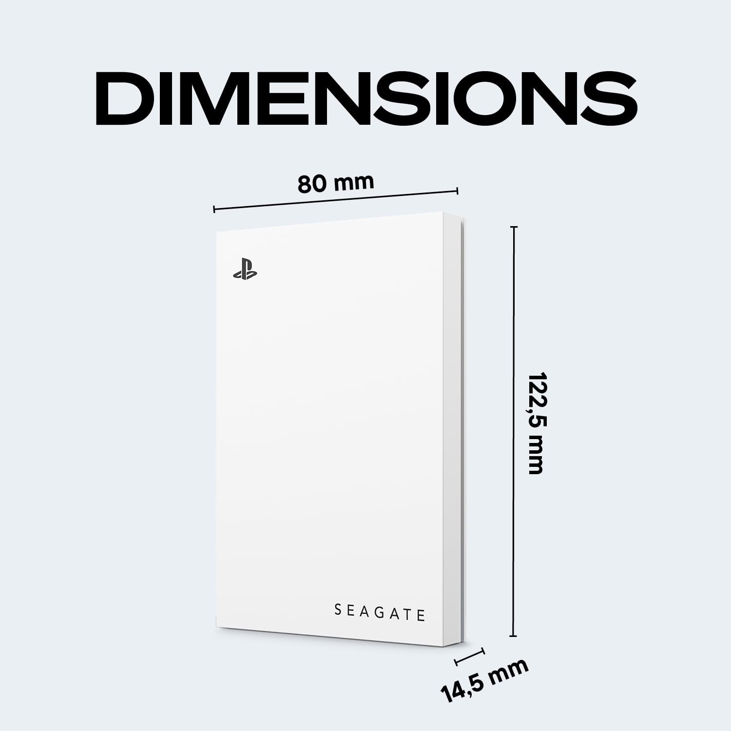 Seagate Game Drive for PlayStation 2TB External HDD - USB 3.0, Officially Licensed, Blue LED (STLV2000101) 🍁 All In One Marketplace Canada