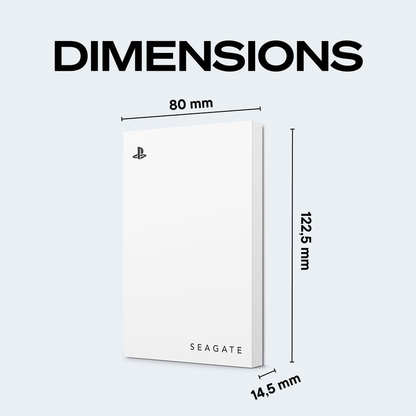 Seagate Game Drive for PlayStation 2TB External HDD - USB 3.0, Officially Licensed, Blue LED (STLV2000101) 🍁 All In One Marketplace Canada
