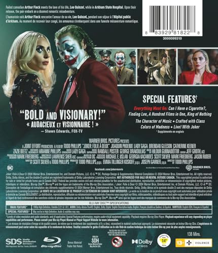Joker: Folie A Deux - Blu-Ray