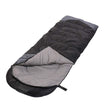 Sleeping Bag 3 Seasons (Summer, Spring, Fall) Warm & Cool Weather - Lightweight,Waterproof Indoor & Outdoor Use for Kids, Teens & Adults for Camping Hiking, Backpacking and Survival (Black Grey) 🍁 All In One Marketplace Canada