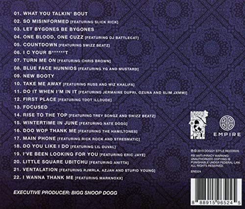 Snoop Dogg / I Wanna Thank Me - CD