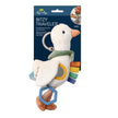 Itzy Ritzy Bitzy Traveler Car Seat & Stroller Toy for Babies – Developmental Sensory Toy Features Crinkle & Rattle Sounds & Multiple Textures – Hanging Travel Buddy for On-the-Go Entertainment (Goose) 🍁 All In One Marketplace Canada