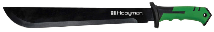 Hooyman Bush Machete with Heavy Duty Construction, Ergonomic No-Slip Handle and Belt Sheath for Gardening, Land Management, Bushcraft, Hunting and Outdoor , Black/Green 🍁 All In One Marketplace Canada
