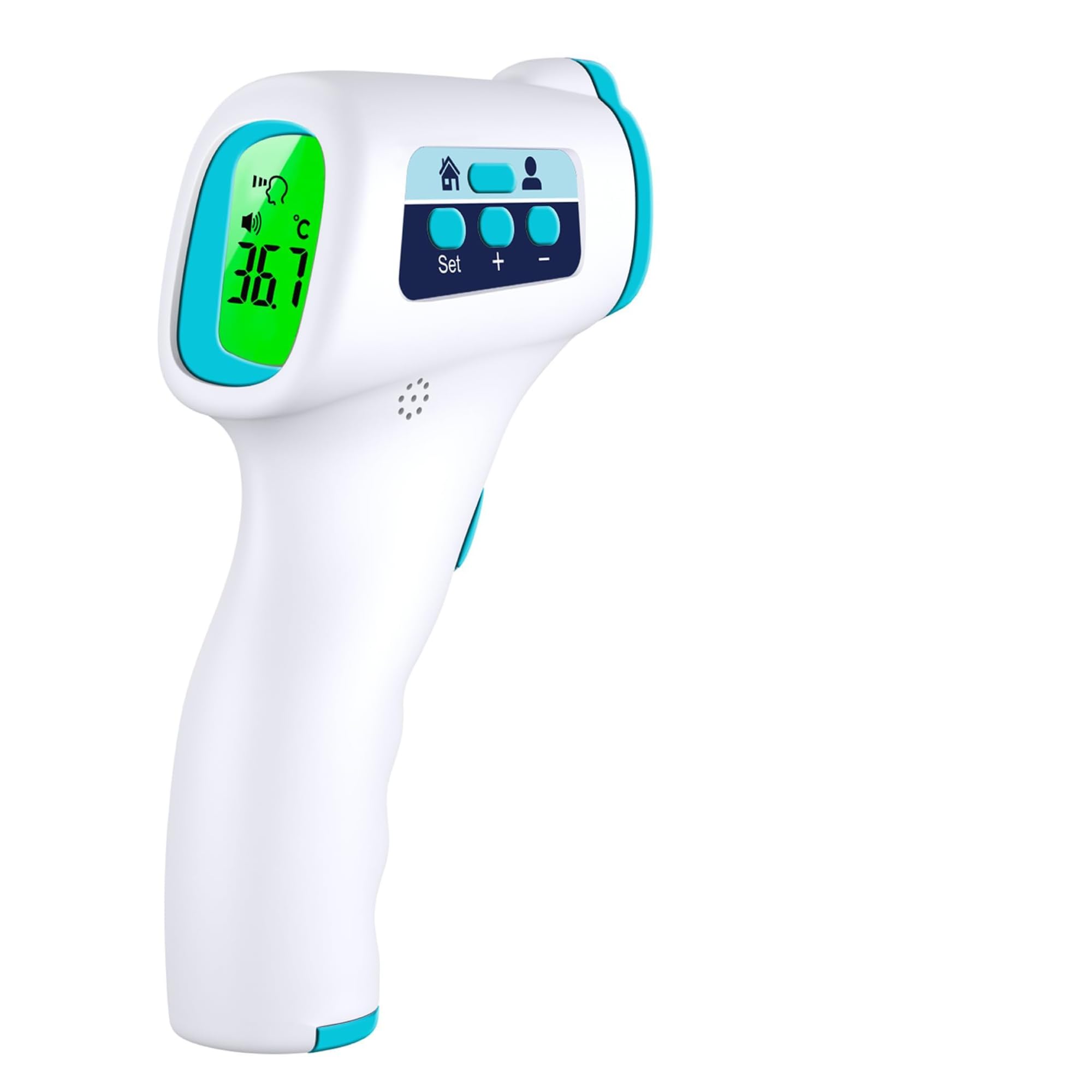 ByFloProducts Forehead Thermometer, Non Touch Digital Thermometer for Adult and Baby, Digital Infrared Thermometer, Fast and Accurate Reading with Fever Alarm, Blue 🍁 All In One Marketplace Canada