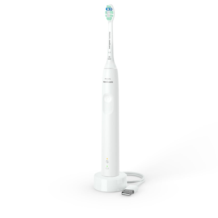 Philips Sonicare 4100 Power Toothbrush, Rechargeable Electric Toothbrush with Pressure Sensor, White HX3681/23 🍁 All In One Marketplace Canada